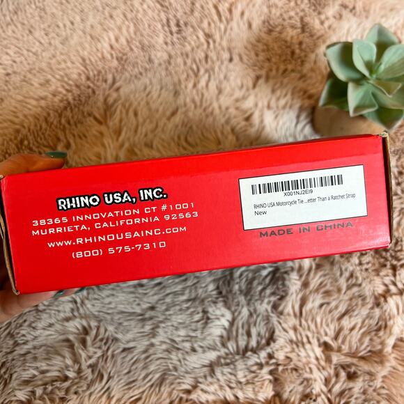 Rhino USA Motorcycle Tie-Down Set 2 HD 1.5" x 8' Tie-Down Straps with Bag - Picture 8 of 10